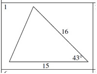 Area of Triangle Rule